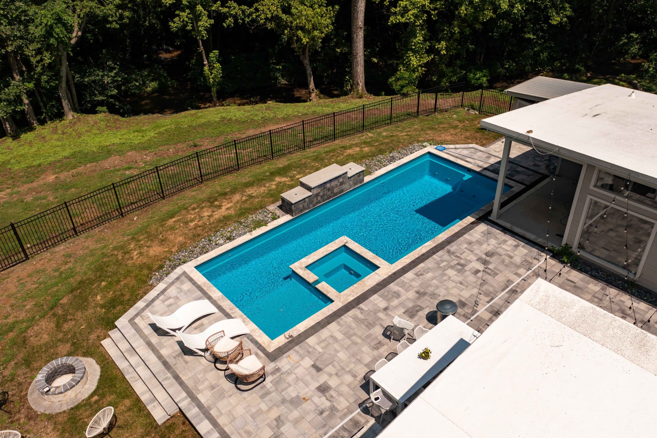 Gallery Riverstone Pools LLC   Riverstone Pools Drone Web August 2023 4 Scaled 